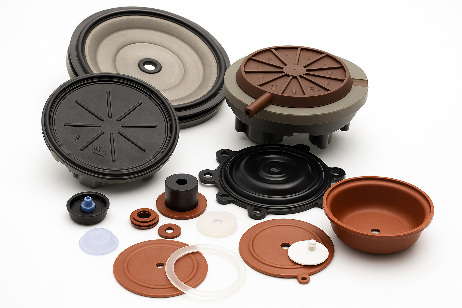 fabric reinforced diaphragms